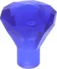 A single blue gem on a white background. Náhled obrázku produktu
