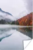 MuchoWow® Poster Herbst - Nebel - Wasser - Landschaft 40x60 Produktbild-Vorschau 1