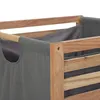 kosz na pranie relaxdays drewno orzechowe Podgląd zdjęcia produktu 8
