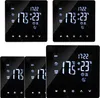 A collage of digital thermostats on a black background. Náhľad obrázku produktu