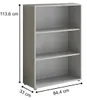 Büromöbel-Set TABOR PRO 6 in lichtgrau / weiß Hochglanz, Produktbild-Vorschau 8