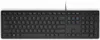 A top-down view of a black Dell keyboard on a white background. Produktbild-Vorschau