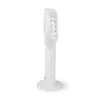 A white portable fan is shown in profile against a white background. Produktbild-Vorschau
