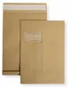 C4 Faltenversandtaschen mit Fenster braun Stehboden und 20 Produktbild-Vorschau 1