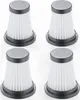 Four vacuum cleaner filters arranged in a 2x2 grid against a white background. Produktbild-Vorschau