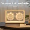 Průhledný Bluetooth reproduktor Knižní lampa YZ8210, retro Náhled obrázku produktu 2