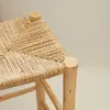 Barhocker aus Holz und Doum Produktbild-Vorschau 3