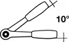 Tecwerk Steckschlüsselsatz 55-teilig 1/4 + 1/2 ″ Produktbild-Vorschau 4