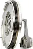 A clutch kit, including a flywheel and a release bearing, is shown against a white background. Produktbild-Vorschau