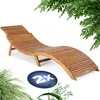 CASARIA® 2x Lettino Prendisole in Legno d' Acacia Anteprima dell’immagine prodotto 9