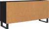 vidaXL Mobile TV con ante, 103,5 x 30 x 50 cm, nero, Anteprima dell’immagine prodotto 6
