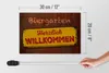 Holzschild Biergarten herzlich willkommen, 30x20 cm, Produktbild-Vorschau 6