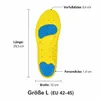 COOL-i® Gel-Sport-Einlegesohlen – Massage Schuheinlagen mit Produktbild-Vorschau 2