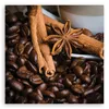 Leinwandbild Sternanis und Kaffee 60x60 Feeby Braun bild Produktbild-Vorschau 3