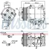 NISSENS 890128 HS110R Klimaanlage Klimakompressor PAG 56 Produktbild-Vorschau 17