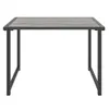 vidaXL Stół ogrodowy antracytowy 55x40x37 cm stalowy Podgląd zdjęcia produktu 3