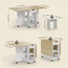 Ensemble de salle à manger pliant Mondeer avec 4 tabourets Voir les images du produit 5
