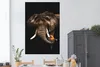 MuchoWow® Poster Elefant - Schwarz - Papagei 120x180 cm - Produktbild-Vorschau 2