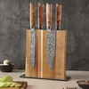 Oleio magnetischer Messerblock aus massivem Akazienholz mit Produktbild-Vorschau 3