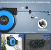 Enrouleur de tuyau 30 m + 2 m, tambour pivotant, boîtier Voir les images du produit 3