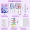 (Couleur lilas) Classeur à budget avec enveloppes zippées, Voir les images du produit 3
