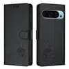 Leder Hülle für Google Pixel 10 5G Süße Katze Flip Case Produktbild-Vorschau 2