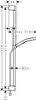 hansgrohe Brauseset, Rainfinity, 3jet, Stange 90cm, Produktbild-Vorschau 5