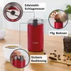 Bosch TSM6A014R, Mühle mit Schlagmesser, 75 g, Rot, 180 W, Produktbild-Vorschau 8