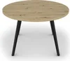 byLIVING Esstisch MARTA / runde Tischplatte Artisan Eiche / Produktbild-Vorschau 3