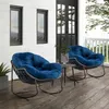 MODFU Schaukelstuhl Relaxsessel Loungesessel Produktbild-Vorschau 3