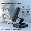 Monokulare Mikroskope, Tragbares USB-Mikroskop 550X-1000X, Produktbild-Vorschau 4