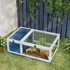 PawHut houten schildpaddenhuis, schildpadren met Productafbeelding-voorbeeld 2