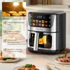 Airfryer 9L, 1800W, 10 Programme, Digitales Touchscreen, Produktbild-Vorschau 4