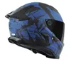 Bogotto Rapto Demon Helm, blau matt, XL Produktbild-Vorschau 3