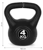 Kettlebell da 4 kg per esercizi con manubri, palla, pesi, Anteprima dell’immagine prodotto 5