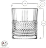 RCR Crystal Brillante whiskyglazen – 340 ml – set van 6 Productafbeelding-voorbeeld 3