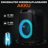 Pyle Musikbox, Bluetooth Lautsprecher, Partybox, Soundbox Produktbild-Vorschau 4