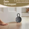 LS-LebenStil Vintage Boden Türstopper Malmö 23cm Grau 1,2kg Produktbild-Vorschau 8