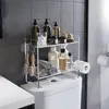 Bovenkant toiletplank, 2-laags - Wandmontage badkamerplank Productafbeelding-voorbeeld 3
