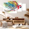 Bild auf Leinwand - Leinwandbild - Parrot Flügel Federn Produktbild-Vorschau 7