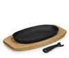 Relaxdays Servierpfanne, 2er Set, Gusseisen, mit Produktbild-Vorschau 8
