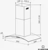Klarstein Dunstabzugshaube 90cm, Abluft Dunstabzugshaube Produktbild-Vorschau 6