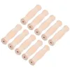 10er Set Holzgriffe mit 5 mm Durchgangsbohrung, aus Produktbild-Vorschau 1