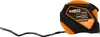 A black and orange tape measure with a black strap is shown against a white background. Produktbild-Vorschau