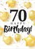 Friendly Fox Geburtstagskarte runder Geburtstag - 70. Produktbild-Vorschau 1