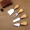 Ensemble de couteaux à fromage en bambou, 4 pièces. Voir les images du produit 4