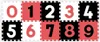 BabyOno Schaumstoffpuzzle - Zahlen, 10-teilig, Produktbild-Vorschau 1