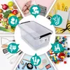 DEUBA® 10x Boîte de rangement 5L plastique transparent Voir les images du produit 5