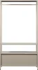 Ferris Offen Kleiderschrank 100 Cm Metall Sand Produktbild-Vorschau 9