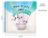 Mein erstes Jahr: Babyalbum mit Spiralbindung zum Eintragen Voir les images du produit 2